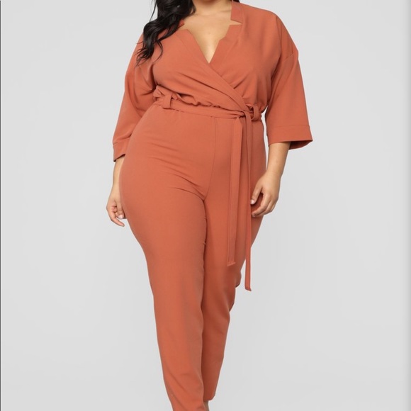 Fashion Nova Pants - 🆕 FN Plus Jumpsuit